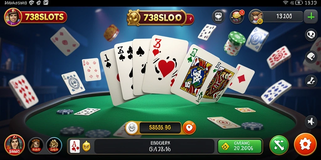 Screenshot 738SLOTS menunjukkan gameplay seru dan interaktif.