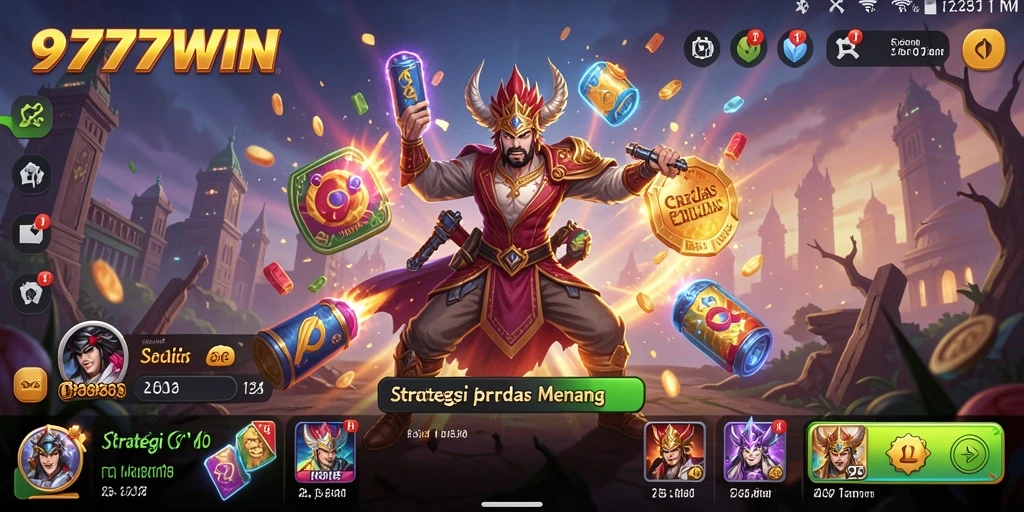 Tampilan gameplay 9777WIN yang menantang dan mengasyikkan.