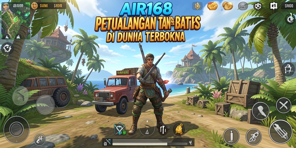 Gameplay AIR168 yang menakjubkan di dunia terbuka yang luas.
