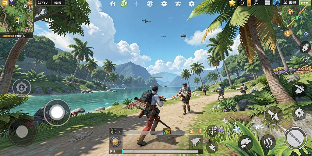 Gameplay Open World yang menyenangkan dan menantang di C7890.
