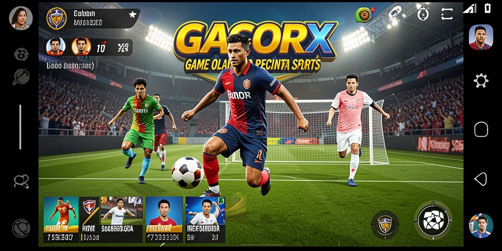 Tampilan gameplay GACORX yang seru dan interaktif.