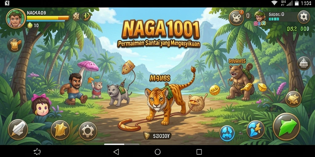 Tampilan gameplay NAGA1001 yang menarik dan mengasyikkan.