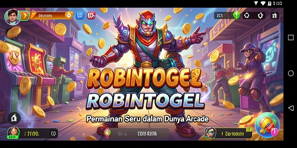 Tampilan gameplay seru dari ROBINTOGEL, penuh dengan tantangan.
