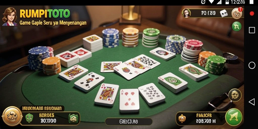 Tampilan gameplay RUMPITOTO yang menarik dan interaktif.