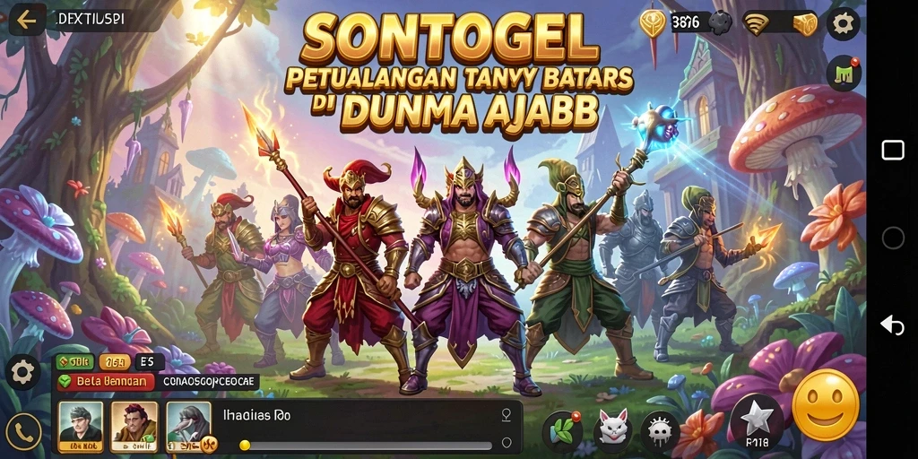 Gambaran gameplay seru dari SONTOGEL dalam petualangan menantang.