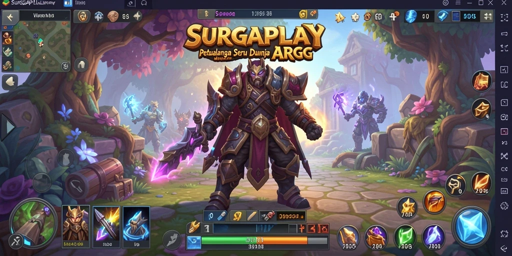 Tampilkan aksi pertarungan yang mendebarkan di SURGAPLAY.
