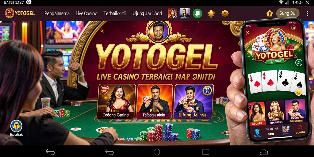 Gameplay mendebarkan di YOTOGEL Live Casino dengan interaksi langsung.
